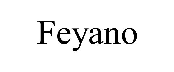 Trademark Logo FEYANO