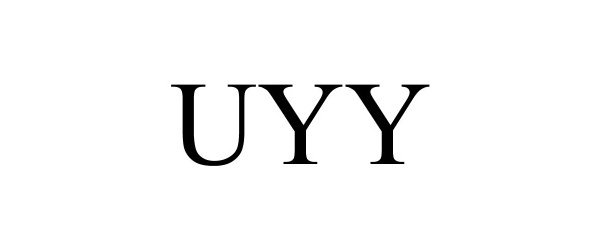 Trademark Logo UYY