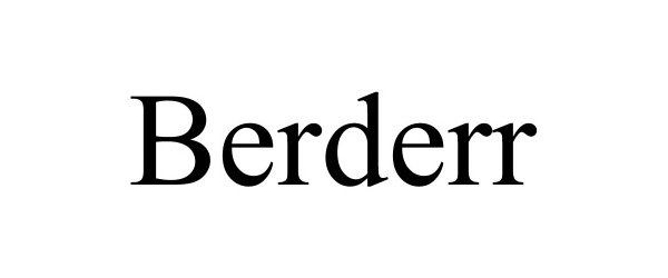  BERDERR