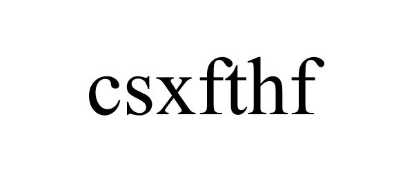 Trademark Logo CSXFTHF