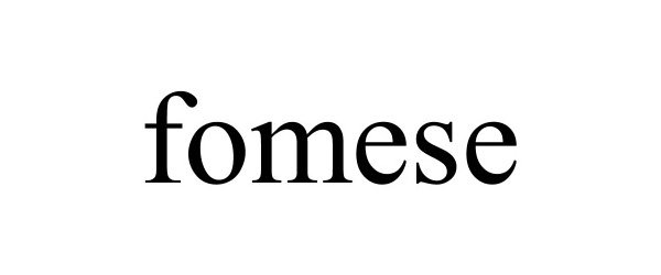 Trademark Logo FOMESE