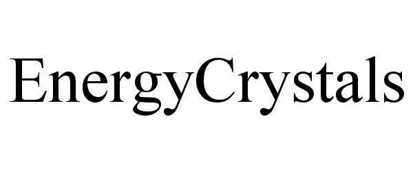  ENERGYCRYSTALS