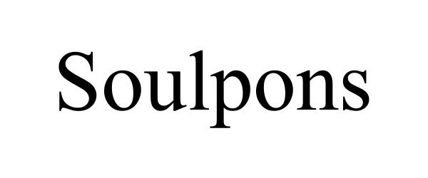Trademark Logo SOULPONS