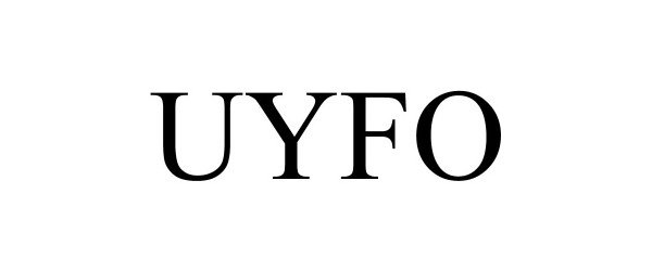 Trademark Logo UYFO