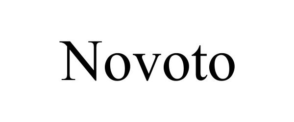 Trademark Logo NOVOTO