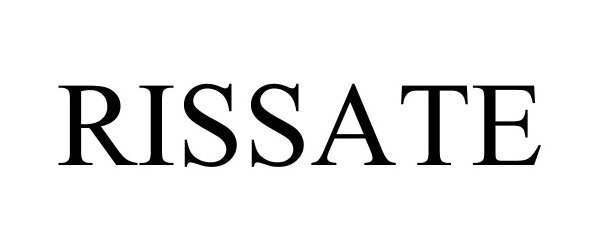 Trademark Logo RISSATE
