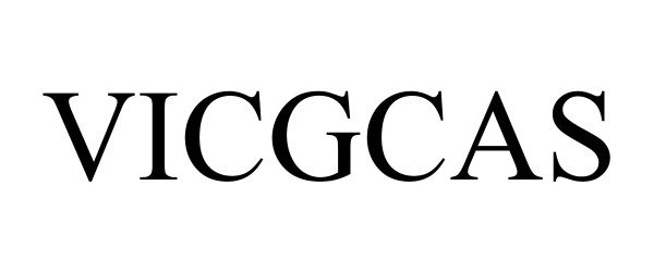 Trademark Logo VICGCAS