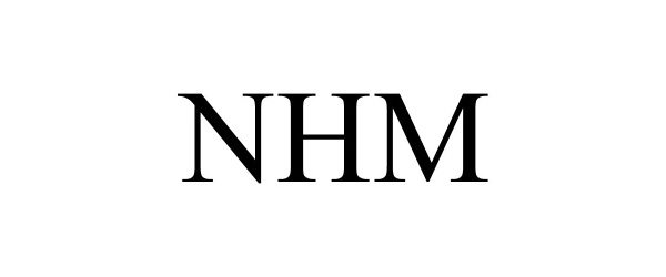 Trademark Logo NHM