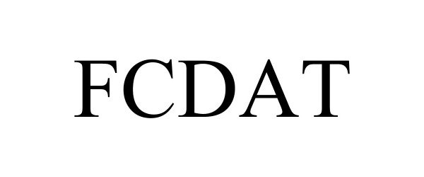 Trademark Logo FCDAT