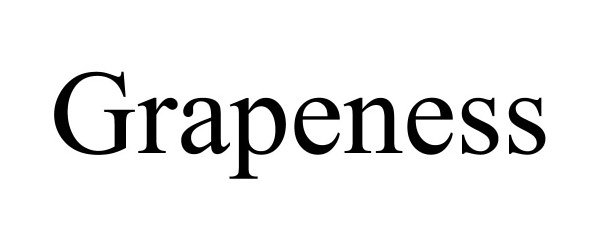 Trademark Logo GRAPENESS