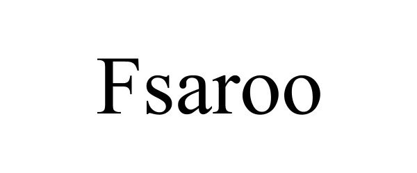  FSAROO