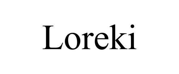 Trademark Logo LOREKI