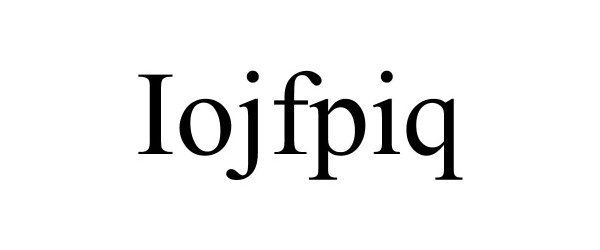  IOJFPIQ