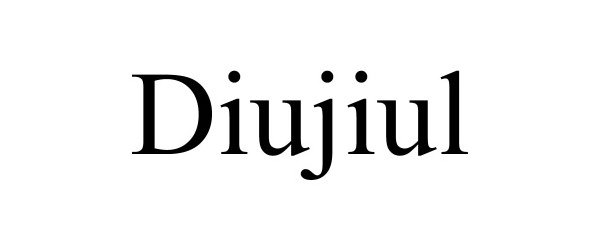 Trademark Logo DIUJIUL
