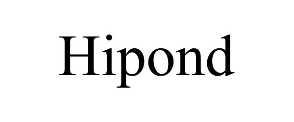  HIPOND