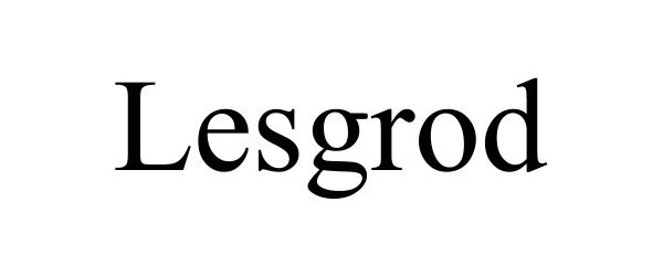  LESGROD