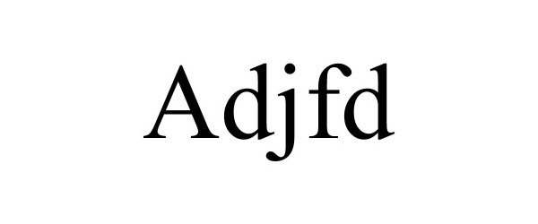  ADJFD