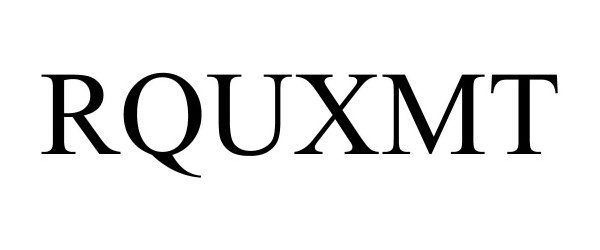 Trademark Logo RQUXMT