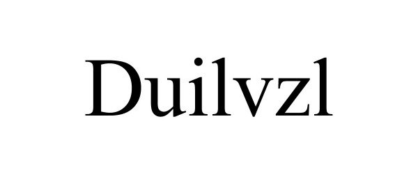 Trademark Logo DUILVZL
