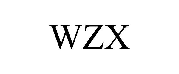 Trademark Logo WZX