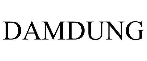 Trademark Logo DAMDUNG