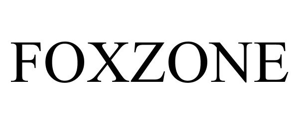 Trademark Logo FOXZONE