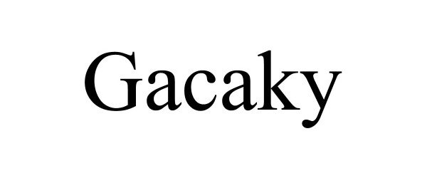  GACAKY