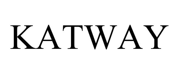 Trademark Logo KATWAY