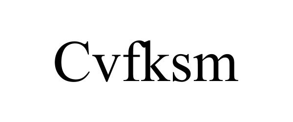 Trademark Logo CVFKSM
