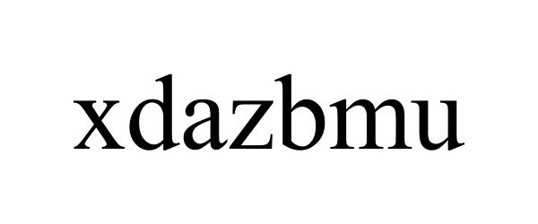 Trademark Logo XDAZBMU