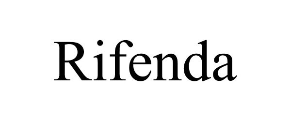 Trademark Logo RIFENDA