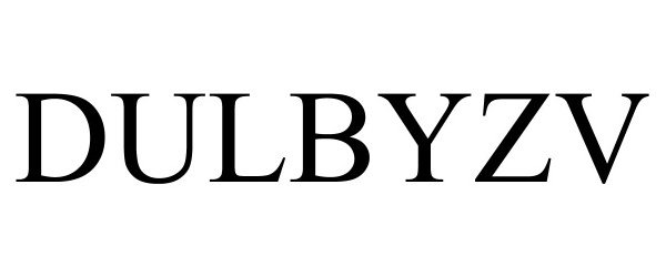 Trademark Logo DULBYZV
