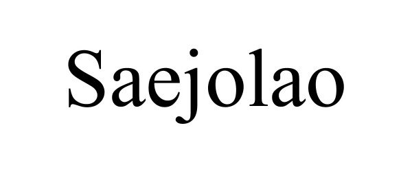  SAEJOLAO