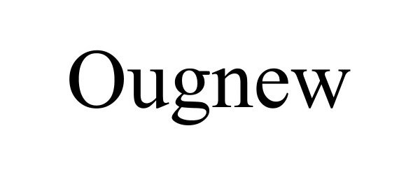 Trademark Logo OUGNEW