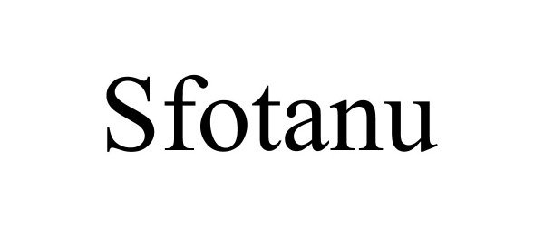  SFOTANU