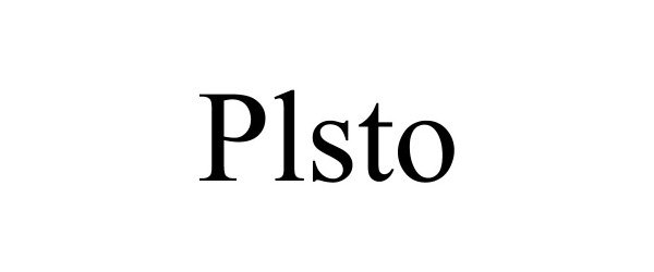 Trademark Logo PLSTO