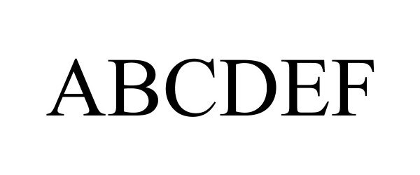 ABCDEF