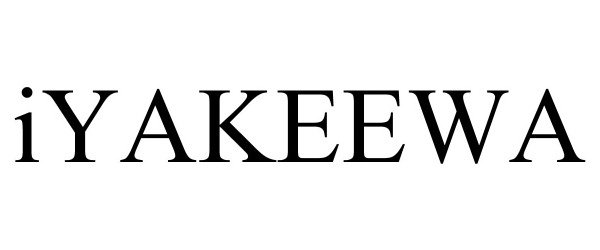 Trademark Logo IYAKEEWA