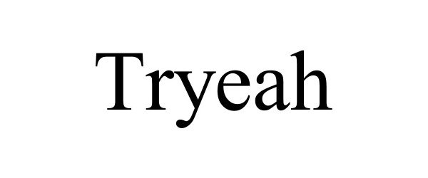 Trademark Logo TRYEAH