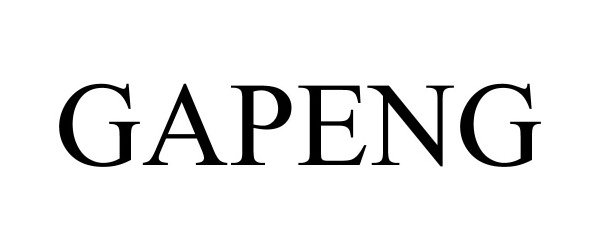 Trademark Logo GAPENG