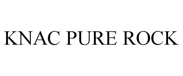 Trademark Logo KNAC PURE ROCK