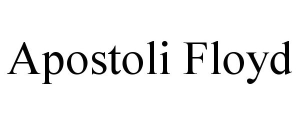 Trademark Logo APOSTOLI FLOYD
