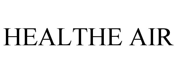 Trademark Logo HEALTHE AIR