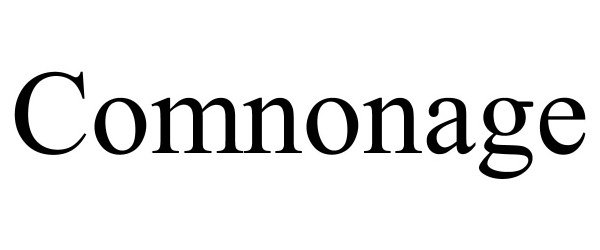 Trademark Logo COMNONAGE