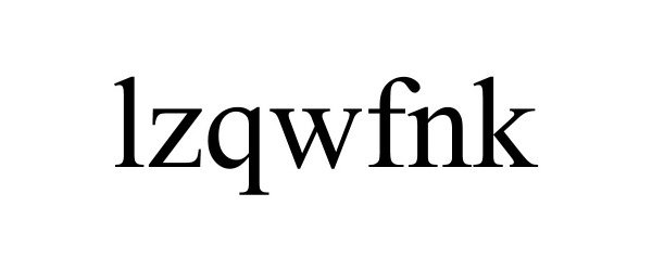 Trademark Logo LZQWFNK