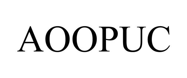 Trademark Logo AOOPUC