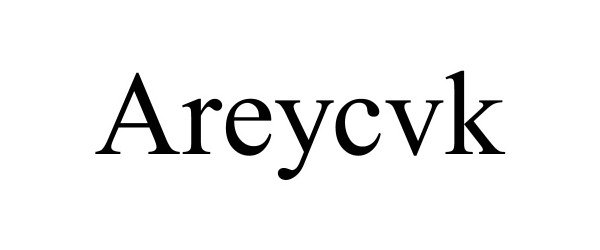 Trademark Logo AREYCVK