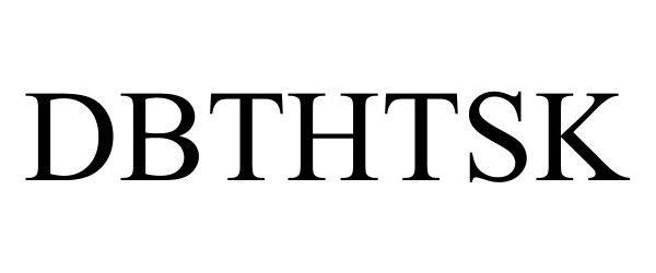 Trademark Logo DBTHTSK