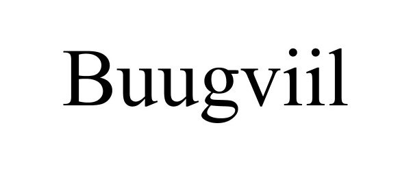  BUUGVIIL