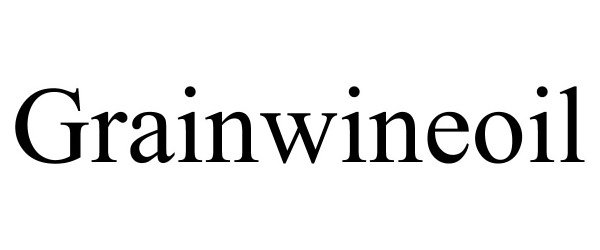 Trademark Logo GRAINWINEOIL